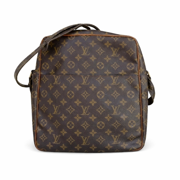 🛍 Louis Vuitton Marceau Monogram GM Crossbody Authentic Vintage Eclair Zip - Picture 16 of 16